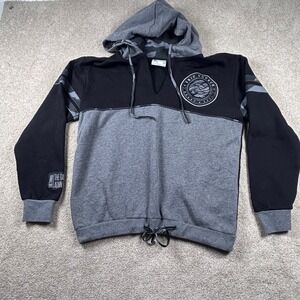 Eric Church Heart & Soul Tour Hoodie Men Medium Black Gray Camo Concert Pullover